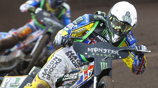 Australský plochodráník Chris Holder