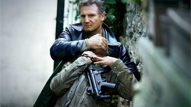 Z filmu 96 hodin: Odplata, Liam Neeson jako bývalý agent Bryan Mills