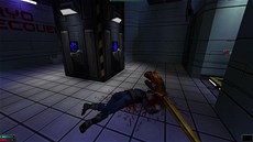 Ilustraní obrázek ze hry Doom 3. Autorem je Brit Duncan Harris.