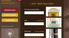Nový portál certifikacelihovin.cz pomáhá zjistit p�vod letos vyrobených lihovin.
