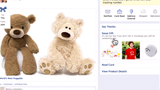 Facebook zane uivatelm doporuovat a doruovat reálné dárky