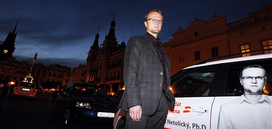 Martin Netolický, horký kandidát na hejtmana Pardubického kraje. Foto: Radek