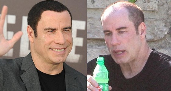 John Travolta v roce 2012 a v roce 2011