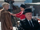 Z televizního filmu HBO The Girl, Toby Jones jako Alfred Hitchcock