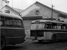 Odvoz posledního trolejbusu ze Smíchova - rok 1973