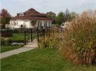 Areál Pírodního ráje - arboreta Horizont v Bystrovanech u Olomouce.