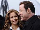 John Travolta s manelkou Kelly Prestonovou