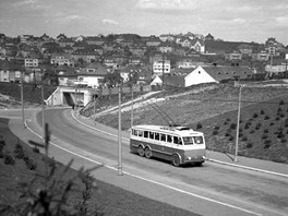 Zkuebn jzda trolejbusu - Oechovka