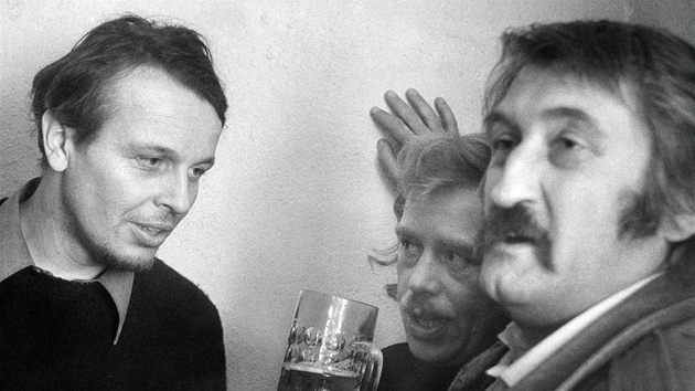 Svatopluk Karásek, Václav Havel a Pavel Landovský