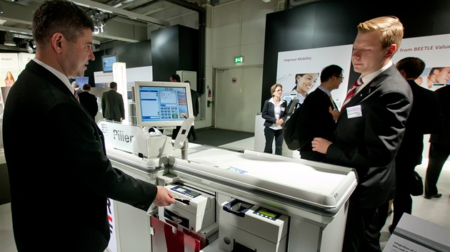Veletrh bankovnch a retailovch technologi Wincor World 2012 (17. jna 2012, Paderborn, Nmecko)
