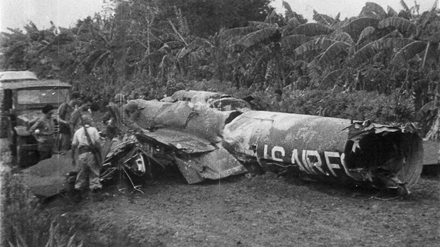 Americké průzkumné letadlo  U-2 sestřelené během karibské krize v roce 1962