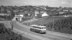 Zkuební jízda trolejbusu - Oechovka