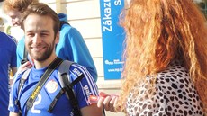 Jan Václavík, libero volejbalové Ostravy a mu, který svým úsmvem nalákal