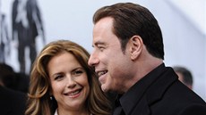 John Travolta s manelkou Kelly Prestonovou