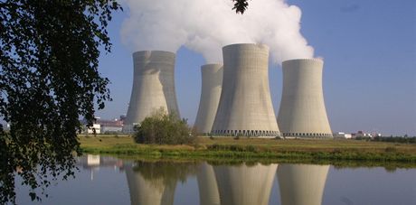 Jaderná elektrárna Temelín. Ilustraní snímek