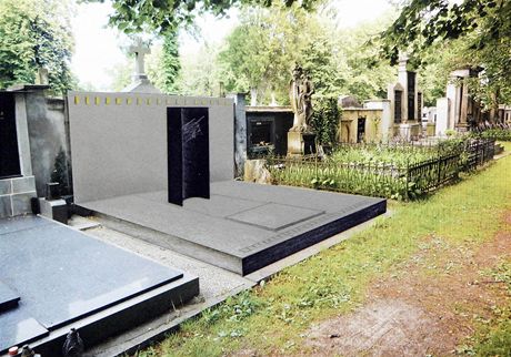 Návrh nového náhrobku Jana Kapara