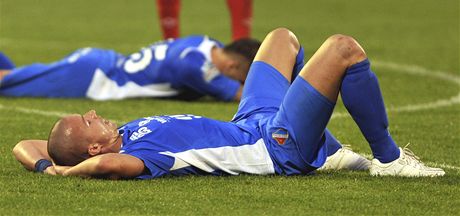 ZKLAMÁNÍ. Fotbalisté Baníku Ostrava na výhru nad Brnem nedosáhli, nepomohl jim