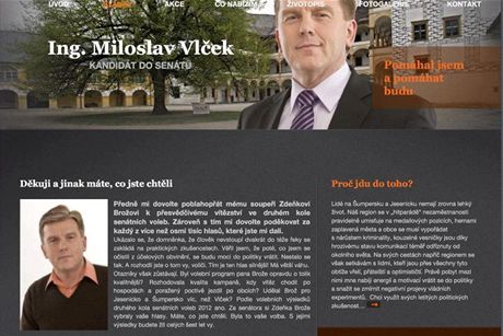 Neúspný kandidát Miloslav Vlek volim vzkázal, e mají, co chtli (21.