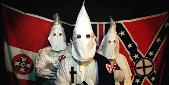 Ku-klux-klan. Ilustraní snímek