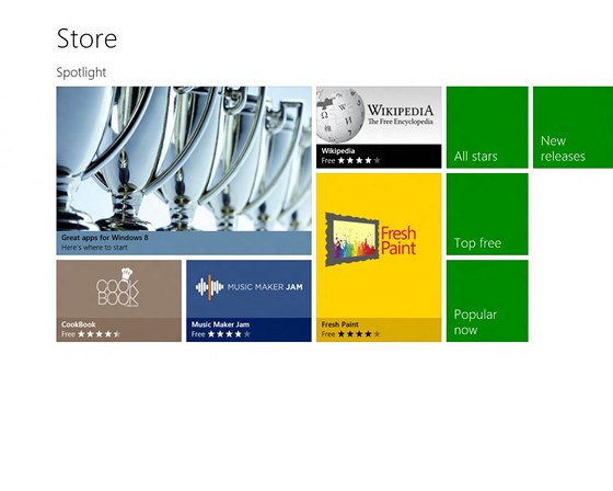 Windows 8 - store