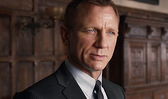 Daniel Craig jako agent 007 James Bond ve filmu Skyfall (2012)