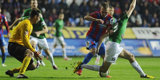 Zápas Plze - Jablonec nabídl výtenou podívanou.