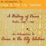 Crime & The City Solution: A History of Crime (obal)