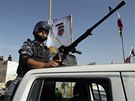 Bezpenostní síly Hamasu se v pásmu Gazy pipravují na píjezd katarského emíra