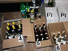 Zadrený alkohol pi policejní akci s názvem SMOG na Zlínsku a v