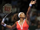 NA PODÁNÍ. Serena Williamsová vstoupila do Turnaje mistry vítzstvím nad