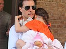 Tom Cruise s dcerou Suri v roce 2012