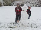 První sníh ji 27.10.2012 udlal radost dtem v Centrálním parku na Praze 13.