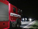 Dopravní nehoda ve Spoické ulici mezi Chabry a áblicemi (24. íjna 2012)