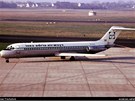 Letadlo spolenosti Inex Adria Aviopromet, které v roce 1975 havarovalo v