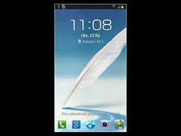 Uivatelsk prosted Samsung Galaxy Note II