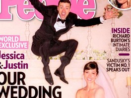 Justin Timberlake a Jessica Bielová prodali své svatební fotografie časopisu...