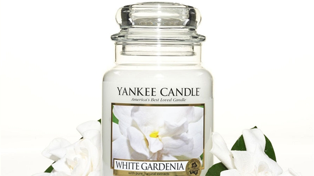 Velk vonn svce White Gardenia s vn gardnie, Yankee Candle, 634 korun