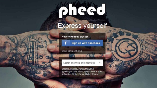 Nová sociální sí Pheed sází na známé osobnosti a monost výdlku