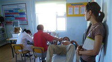 Bolchová v Mongolsku dohlížela na to, jak tamní lékaři využívají mobilní