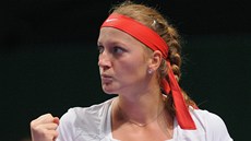 JEDEN A DOST. Petra Kvitová odstoupila z Turnaje mistry po prvním zápase.