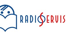 Logo nakladatelství a vydavatelství Radioservis, kde vyla kniha Antonína