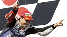 STARONOVÝ �AMPION. Jorge Lorenzo rozhodl p�i Velké cen� Austrálie o zisku u�