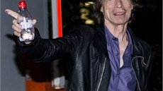 Mick Jagger p�ed pa�í�ským koncertem Rolling Stones