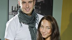 Miroslav Hrab� s p�ítelkyní Miriam