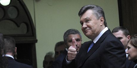 Janukovy schválil amnestii pro zadrené ukrajinské opoziníky