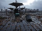 Následky boue Sandy v New Jersey (30. íjna 2012)