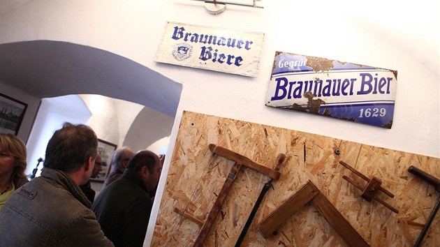 V pivovaru v Broumově-Olivětíně otevřeli majitelé v pondělí novou část muzea.