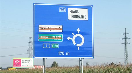 Po Praském okruhu z D1 do Bchovic idii jen tak nedojedou. (Ilustraní snímek)