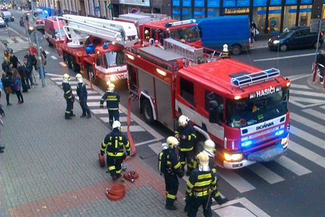 Evakuace v Ústí nad Labem