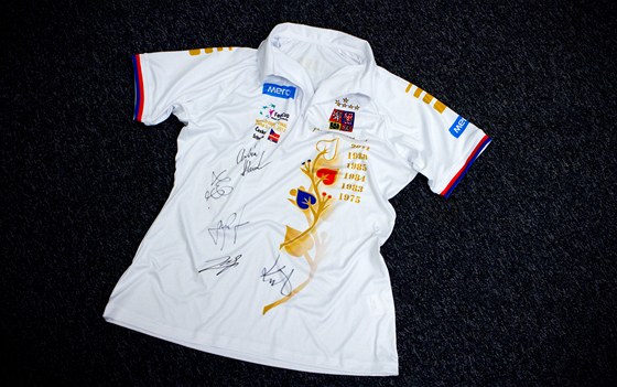 Podepsané Fed Cupové triko Andrey Hlavákové